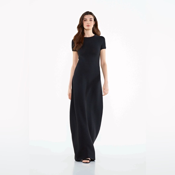 Escada Dresses & Skirts - Escada Ganiel Black Sparkle Gown Size Large Resort 2018 Collection Black Tie